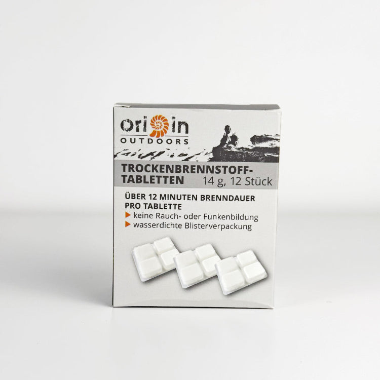 Trockenbrennstoff-Tabletten