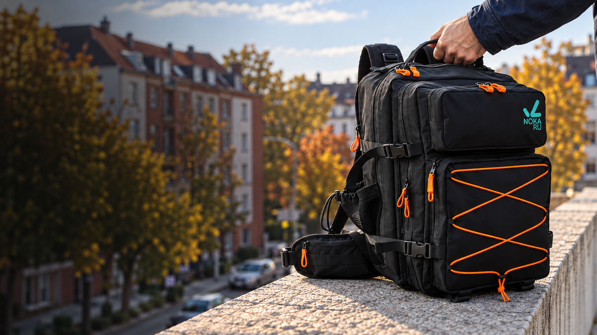 Entdecke den Rucksack und sein durchdachtes Modulsystem.
